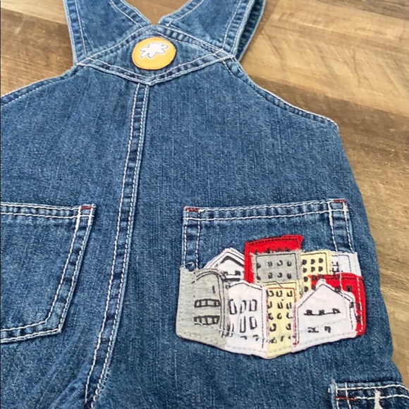 Warm, Lined Jean Overalls - Picture 6 of 8